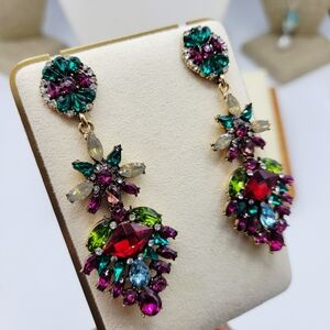 Rich Girl Behavior • Stunning Multi-Colored Exotic Pierced Earrings